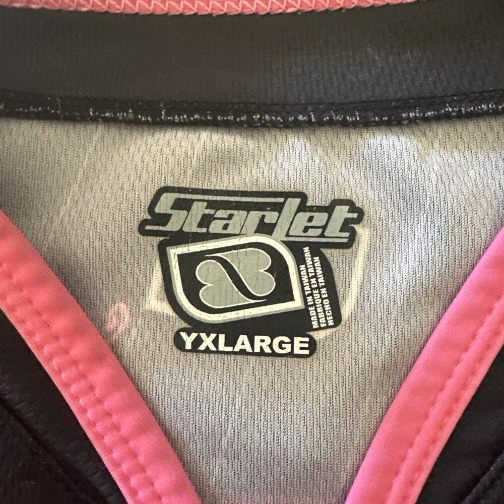Pink MSR Starlet Motocross Riding Set Jersey Size YXL Pants 8 ATV Off Road Quad - Picture 3 of 5